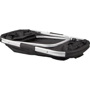 Produktbild für Einkaufskorb Halfar 1803939, BASKET Black, schwarz