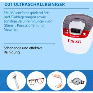Produktbild für Ultraschallreinigungsgerät Emag Emmi D21