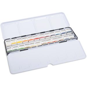 Produktbild für Farbkasten Jaxon 89924 Aquarellfarben