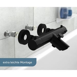 Produktbild für Badewannenarmatur Schütte London, 52476, aus Messing