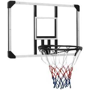 Basketballkorb vidaXL 93669, transparent, indoor & outdoor