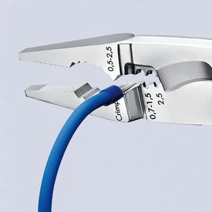 Produktbild für Elektro-Installationszange Knipex 13 96 200 T
