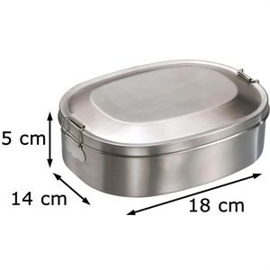 Produktbild für Lunchbox Mato Break, groß, Edelstahl