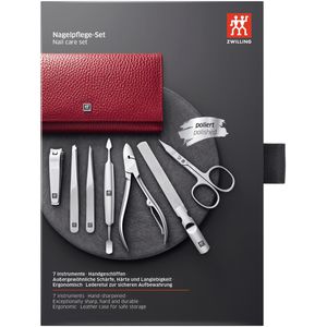 Produktbild für Maniküre-Set Zwilling Classic 97681-003-0, rot