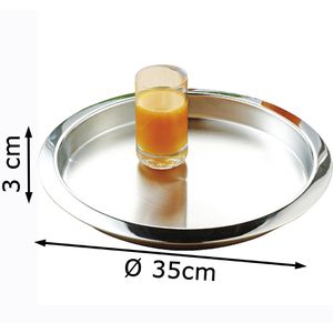 Produktbild für Serviertablett Esmeyer Venga, rund, Ø 35cm