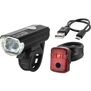 Fahrradlicht PUKY Lumi, schwarz, StVZO zugelassen