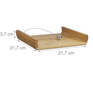 Produktbild für Serviettenhalter Relaxdays 10020958, Holz