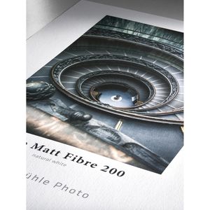 Produktbild für Fotopapier Hahnemühle Matt Fibre 200, für Inkjet, A4