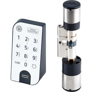 Smartes-Türschloss Burg-Wächter Entry Easy 7602 FP, mit Keypad