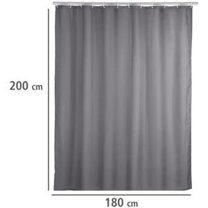 Produktbild für Duschvorhang Wenko Anti-Schimmel Uni, 180 x 200 cm