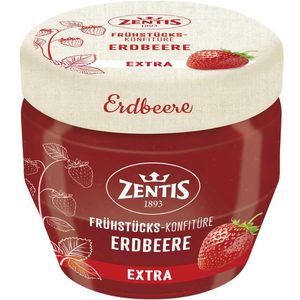 Zentis Konfitüre Extra Erdbeere, 230g