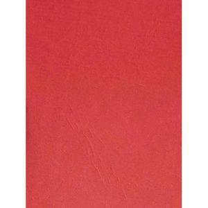 Einbanddeckel D.RECT Leather-Grain, rot
