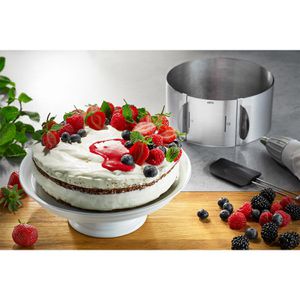 Produktbild für Tortenring Gefu Tondo XXL 14304, backofenfest, aus Edelstahl