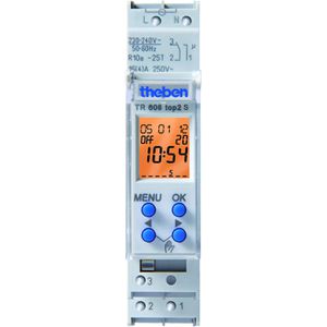 Produktbild für Zeitschaltuhr Theben TR 608 top2 S, digital