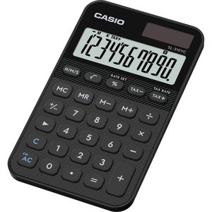 Taschenrechner Casio SL 310YC BK, mit Zeitberechnung