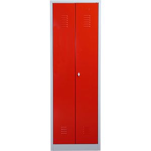 Produktbild für Mehrzweckschrank G-Office CLC/FD.1860, abschließbar, rot