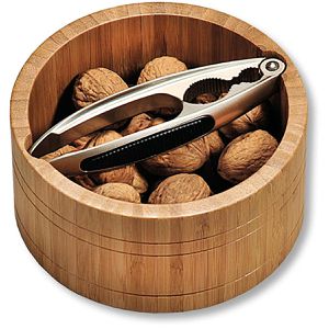 Nussknacker Kesper 62822, mit Nussschale aus Bambus