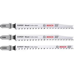Stichsägeblätter Bosch Expert Wood 2-side clean T 308 B/BO