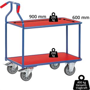 Produktbild für Tischwagen Fetra Optiliner, 3601 aus Metall &amp; Holz