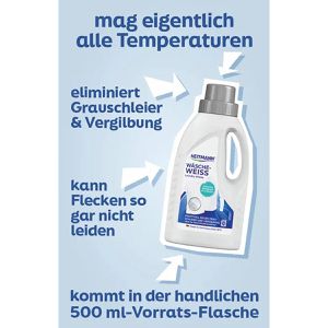 Produktbild für Fleckenentferner Heitmann Wäsche Weiss, flüssig