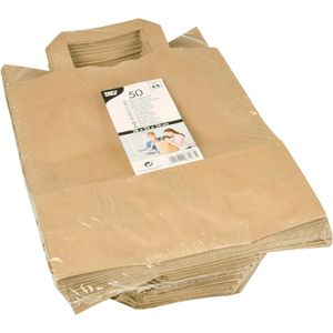 Produktbild für Papiertüten Papstar 86453, braun