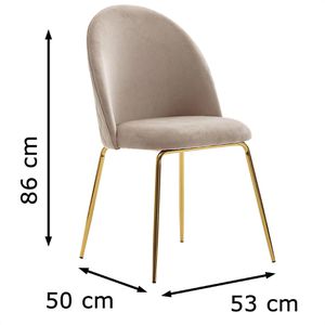 Produktbild für Esszimmerstuhl Wohnling WL6.402