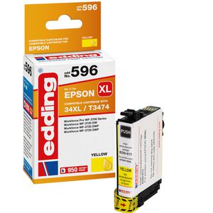 Produktbild für Tinte Edding EDD-596 für Epson 34XL T3474