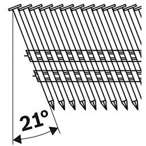 Produktbild für Streifennägel Bosch SN21RK 60RG, 4000 Stück