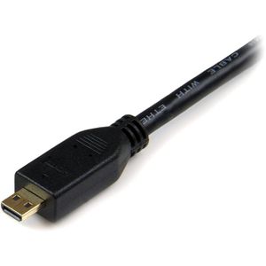 Produktbild für HDMI-Kabel Goobay 53785 Micro-HDMI 2.0, vergoldete Stecker