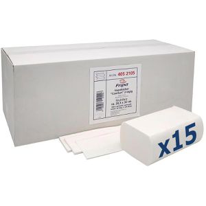 Papierhandtücher Fripa Comfort 4052105, 2-lagig