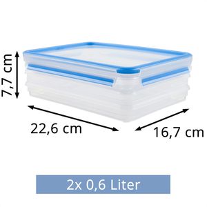 Produktbild für Aufschnittbox Emsa Clip &amp; Close 513576, aus Kunststoff