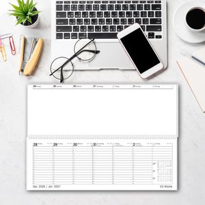 Produktbild für Tischkalender Zettler 126, Giganta XXL, Wochenkalender quer