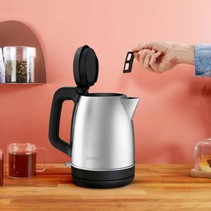 Produktbild für Wasserkocher Tefal Element KI280D, silber-schwarz