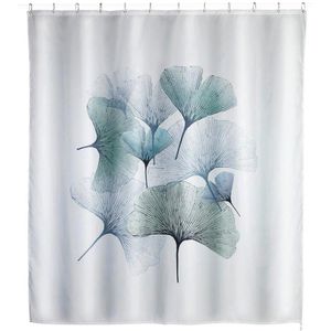 Produktbild für Duschvorhang Wenko Anti-Schimmel Ginkgo, 180 x 200 cm