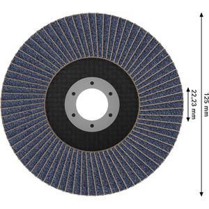 Produktbild für Fächerschleifscheibe Bosch X451, 2608626180