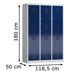Produktbild für Spind ClassiX X-523231, blau