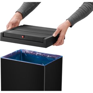 Produktbild für Mülleimer Hailo Big-Box Swing XL, schwarz