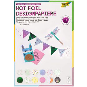 Produktbild für Motivpapier Folia 11649 Hotfoil II Designpapier, A4