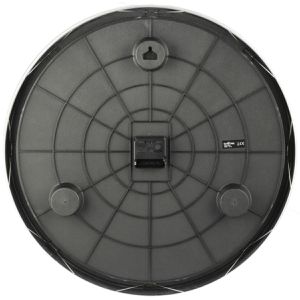 Produktbild für Wanduhr Eurotime 56864-07 XXL, Aluminium, analog, Funkuhr