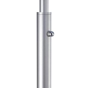 Produktbild für Stehlampe Unilux Zelux, LED, silber, 180 cm