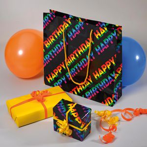 Produktbild für Geschenkpapier Susy-Card 40028446 Happy 2
