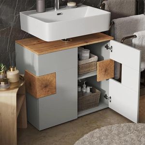 Produktbild für Waschbeckenunterschrank Vicco Eden, stehend