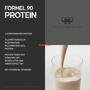 Produktbild für Proteinpulver Mammut Formel 90 Protein, 3 kg