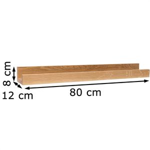 Produktbild für Wandregal jankurtz ELL, 491441, eiche