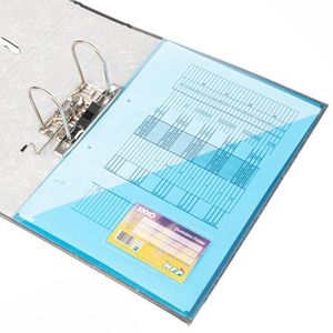Produktbild für Angebotsmappe EXXO by HFP 34526, blau, A4, PP