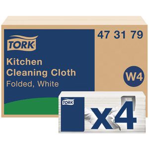 Produktbild für Einwegtücher Tork 473179, W4, weiß