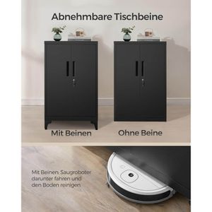 Produktbild für Aktenschrank Songmics OMC012B01, aus Metall