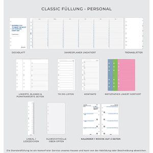 Produktbild für Systemplaner Filofax Domino Organiser Black