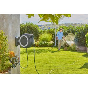 Produktbild für Schlauchbox Gardena PowerRoll XL, 18642-20, Akku