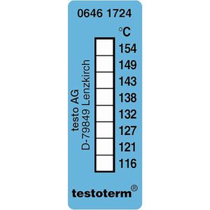 Produktbild für Temperaturmessstreifen Testo 0646 1724 Testoterm, irreversibel
